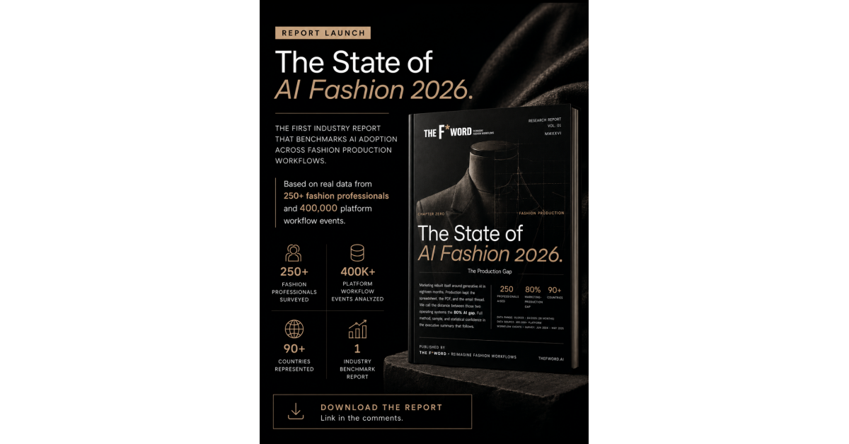 Survey: AI’s Production Impact in Fashion Trails Marketing by 80%