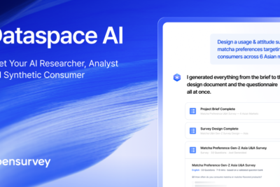 Opensurvey Rebuilds Dataspace Around AI Agents for End-to-End Consumer Research