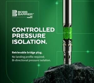 WellBoss Launches the Boss Barrier™ Retrievable Bridge Plug