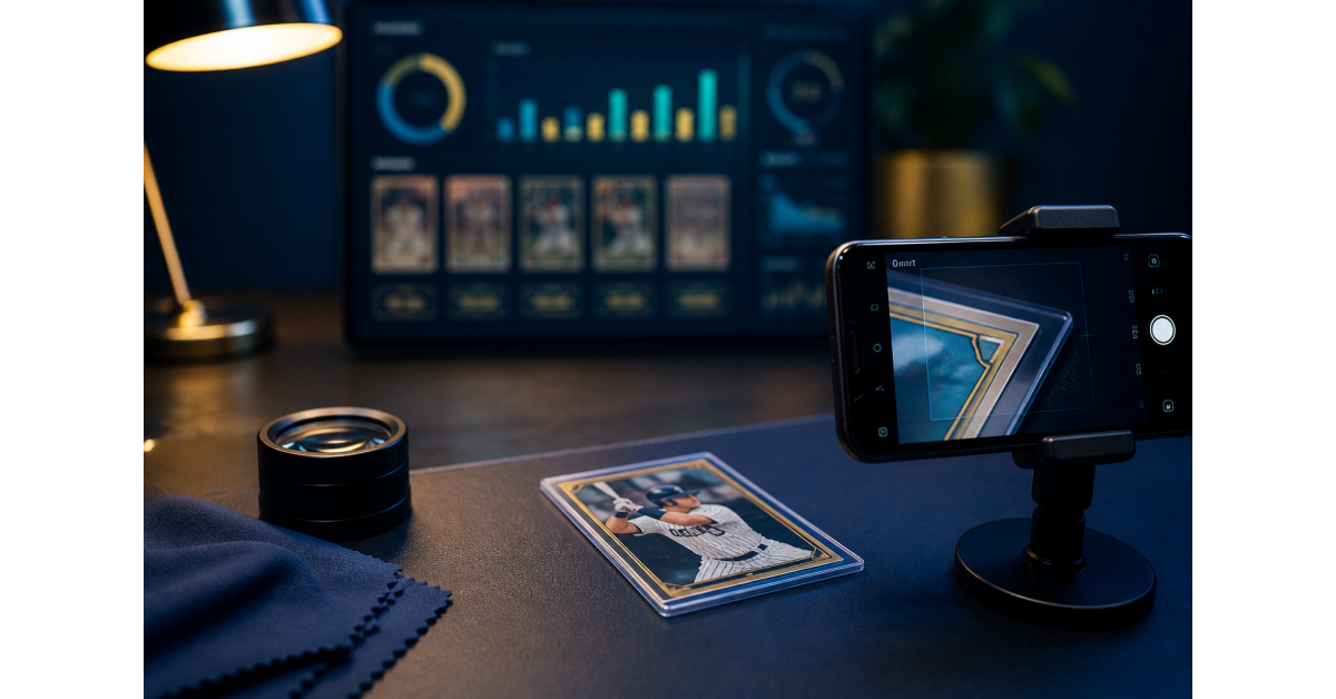 CardGrade Expands AI Card Pre-Screening with Forensic Capture, Collection Tools, and Free Centering Calculator