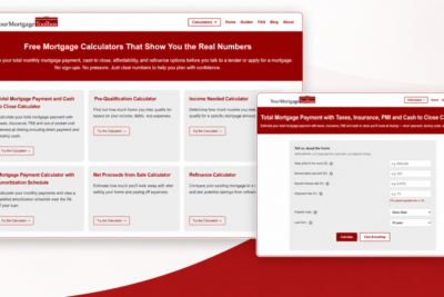 Your Mortgage Toolbox Launches Free Mortgage Calculators for Homebuyers