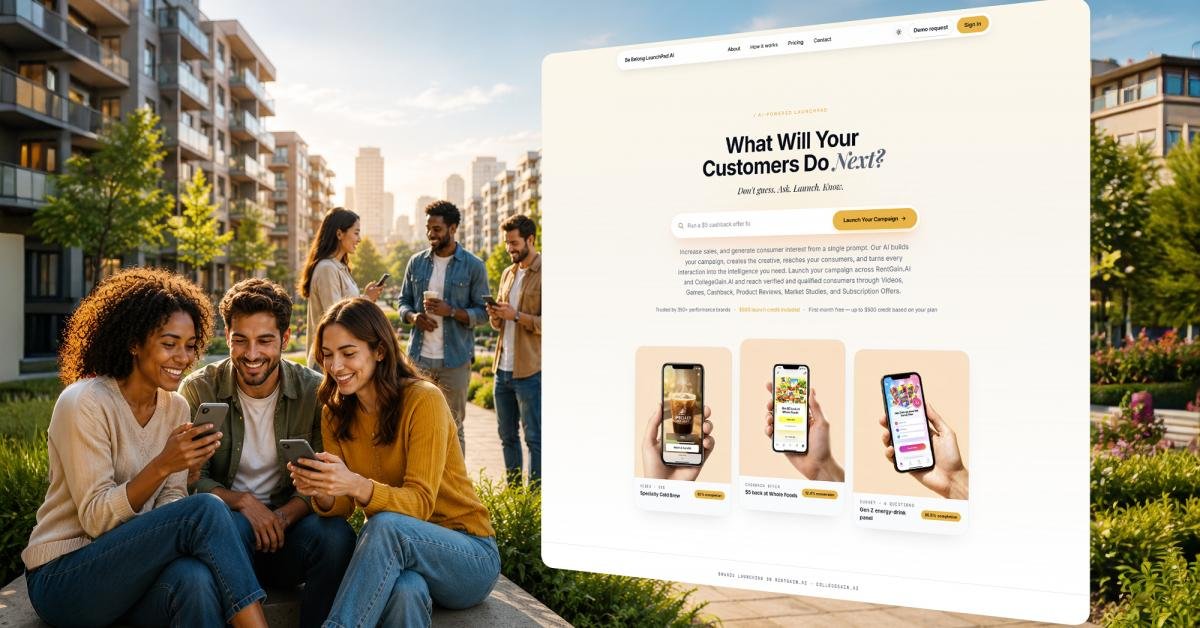 100,000 + Renters Are Earning Toward Their Rent by Watching Ads, Now Any Brand Can Reach Them in 60 Seconds.