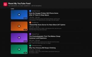 Reset My YouTube Feed Adds a Clean YouTube List View and Hides Shorts From Subscriptions