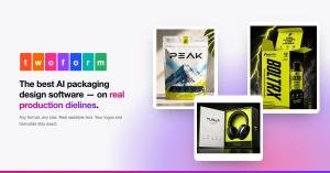 TWOFORM Launches an AI Packaging Design Platform Built on Production Dielines