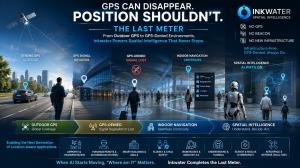 Inkwater Advances ‘Last-Meter Positioning’ Technology for a GPS-Denied World