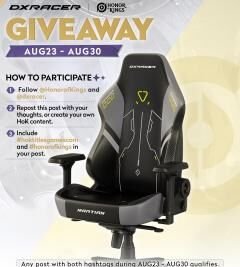 DXRACER Sponsors Honor of Kings IP Universe Booth at gamescom 2026
