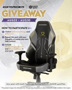 DXRACER Sponsors Honor of Kings IP Universe Booth at gamescom 2026