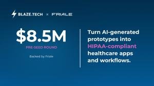Blaze.tech raises $8.5 million pre-seed, marking first investment from new healthcare venture firm Friale
