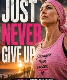 ‘Just Never Give Up’: Never Give Up Day Launches a Global Movement