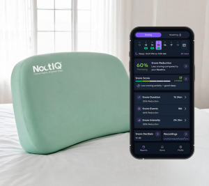 NoctIQ Debuts AI Anti-Snore Pillow to Help Couples Sleep Better, Together