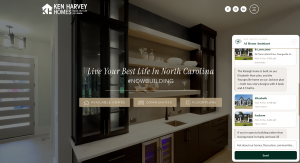 Martin Communications and Ken Harvey Homes Win NCHBA STARS Award for Best Website