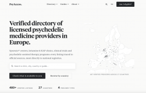 PsyAccess Launches Registry-Verified Directory of Psychedelic Treatment in 27 European Countries
