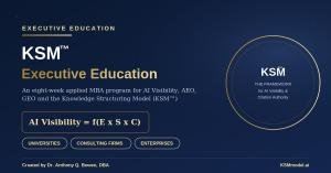 KSMmodel.ai Launches Executive Education Program for Universities, Consultants & Enterprises