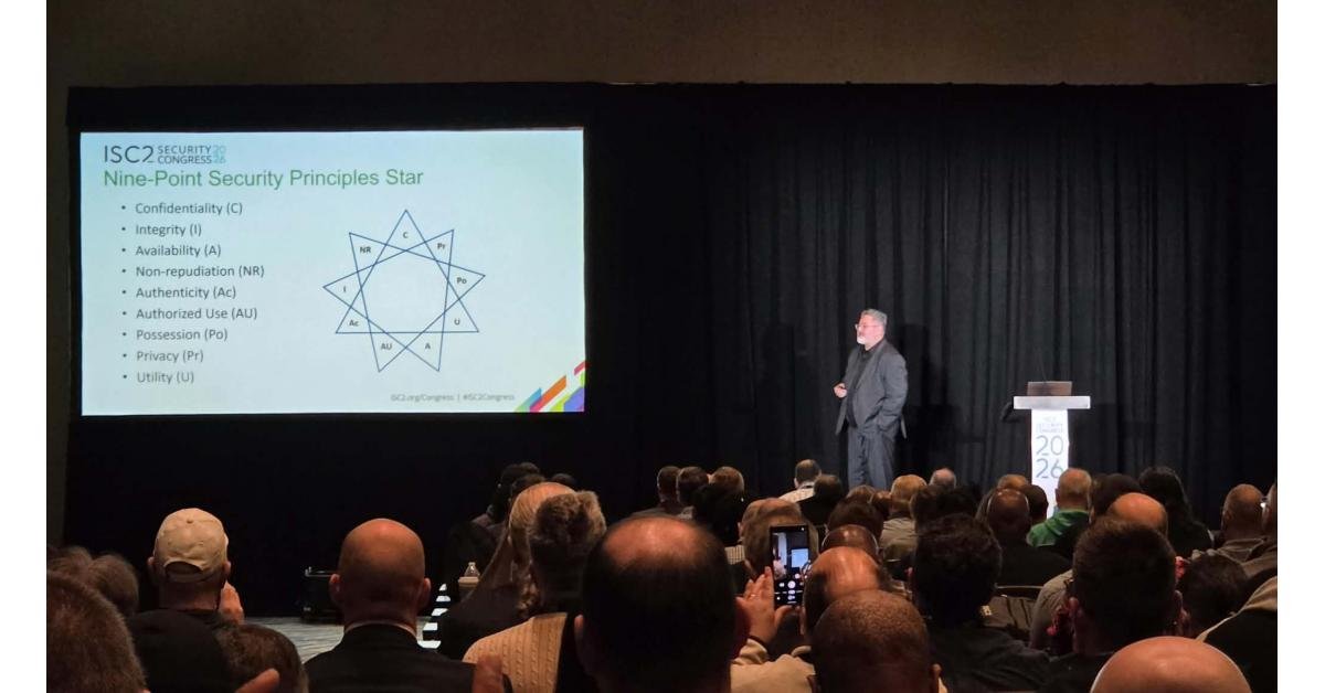 Jim West urges cyber leaders to ditch the CIA Triad’s blind spots at ISC2 2026