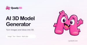 Quady3D AI launches browser workspace for multi-model 3D creation