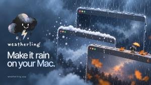 Weatherling brings autumn leaves and rain to Mac desktops after 200 early downloads