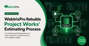 WebtrixPro centralizes Project Works estimating to stop silent profit leaks