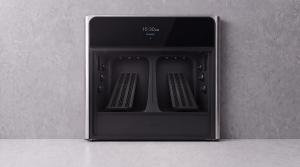 AiRET’s AX1 shoe care appliance decides how to clean each pair on its own